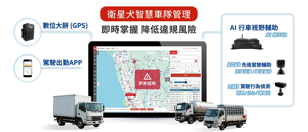 衛星犬_最新消息_貨運業法規_衛星犬車隊管理方案
